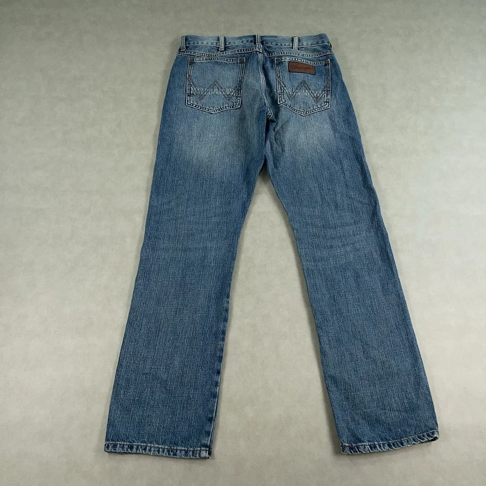 Wrangler Retro Slim Straight Jeans Men's 32x32 Western Stretch Cowboy